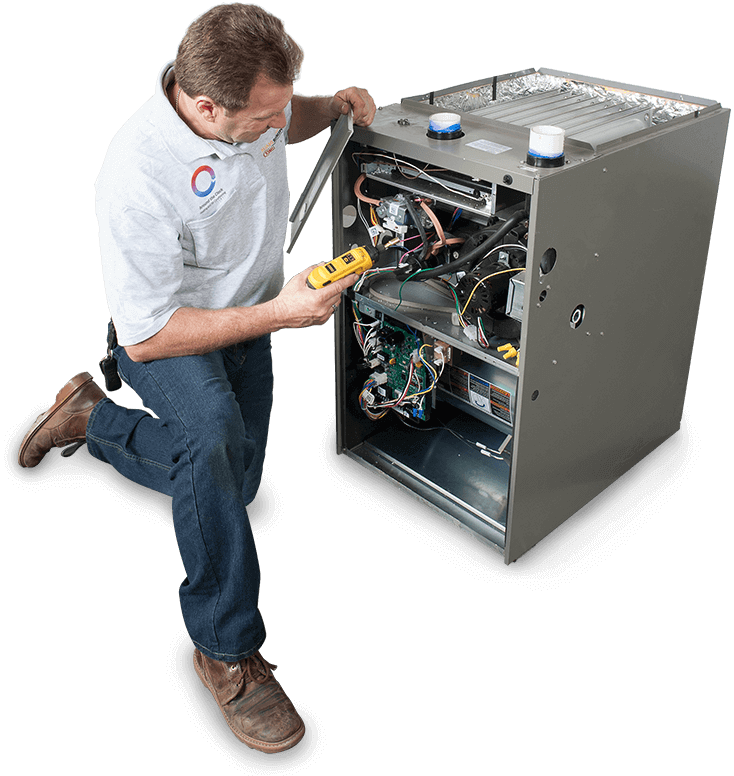 Heating and Air Conditioning Services in Porter Ranch, California - Technician 3